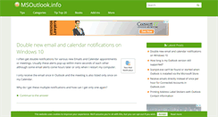 Desktop Screenshot of msoutlook.info